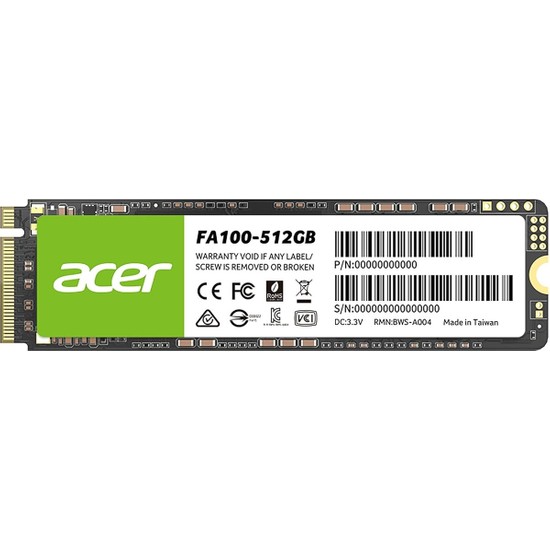 Bıwın SSD FA100 M.2 512GB