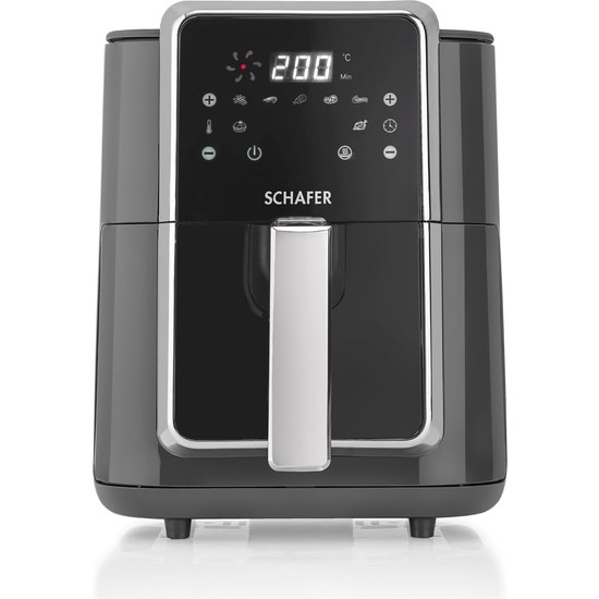 Tr Schafer Thermochef Elegance Airfryer/sıcak Hava Fritözü-Antrasit