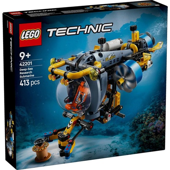 Colezium 42201 LEGO Technic Derin Deniz Araştırma Denizaltısı 413 Parça +9 Yaş