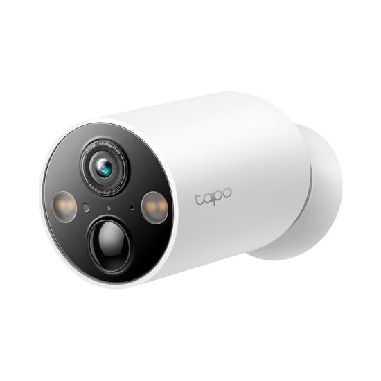 Die Grup Tapo C425, 2k 4mp Qhd, Aı Desteği, Renkli Gece Görüşü, 300 Gün Şarj Süresi, Su Geçirmez, Yerel/bulut Depolama, 150° Geniş Açılı, Solar Panel Desteği, Kablosuz Bataryalı Güvenlik Kamerası