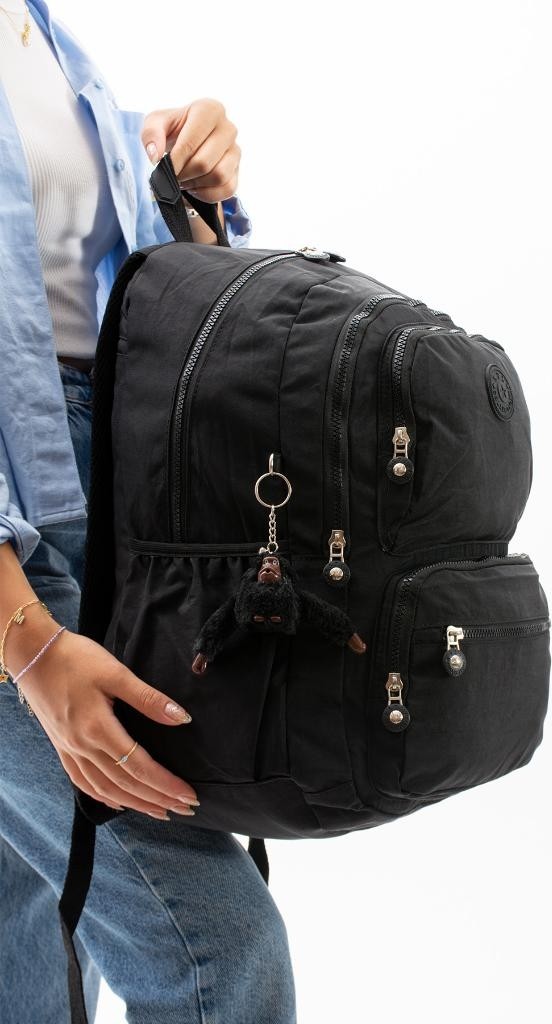 Baginn Kadın Sırt Çantası Hafif Kumaş Çok Cepli Kabin Boy Seyahat Çantası 43*30 cm