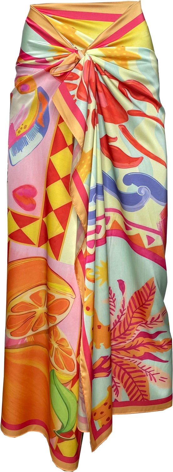 Bolder Vivian Green-Summer 145*100 cm (Iç Göstermez) Pareo