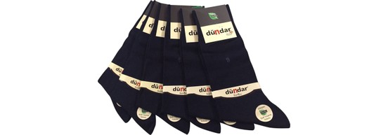 Dündar 12 Adet Erkek Plus Yazlık Bambu Çorap görsel 8