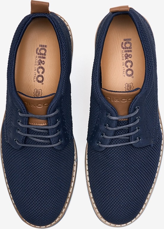 Igı&Co Fussbeet Erkek Klasik Ayakkabı 1102588 Igı&co Ufp 11025 Fussbett Vıtello Blu görsel 5