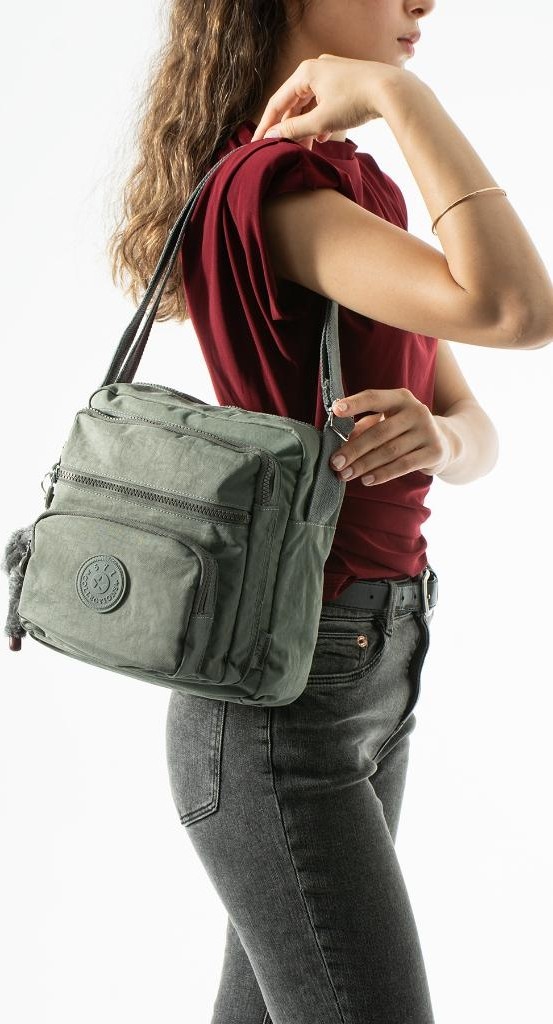 Baginn Kadın Postacı Çanta 28*32 cm 571 Collection Klinkır Hafif Yağmur Geçirmez Klinkır Kumaş Çok Cepli