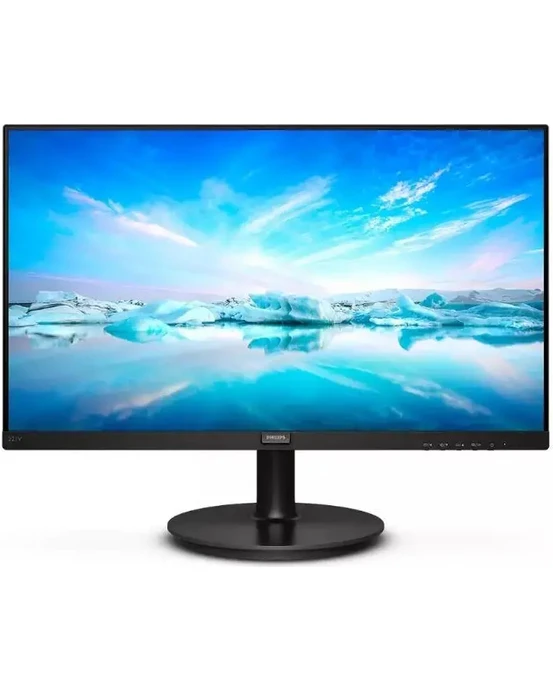 Resim Philips 21.5 Phılıps 221V8/01 4ms 75MHZ 1xvga 1xhdmı Fhd 1920X1080 Flıcker-Free Düşük Mavi Işık Vesa Siyah 
