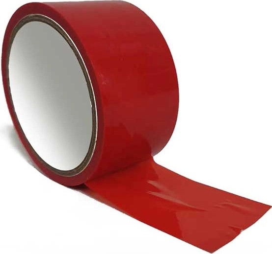 Nevamel ® Bondage Bant Fetiş Bağlama Bandı Kırmızı 20 Metre