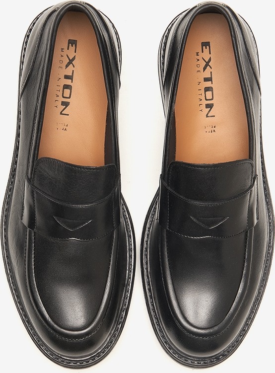 Exton Erkek Klasik Ayakkabı 9828 Exton Soft Penny Loafer görsel 5