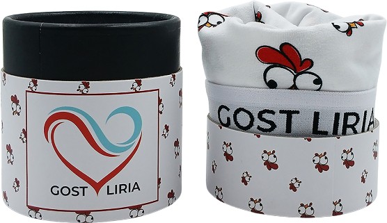 GOST LİRİA - Chicken Desenli Kadın Slip Külot görsel 2