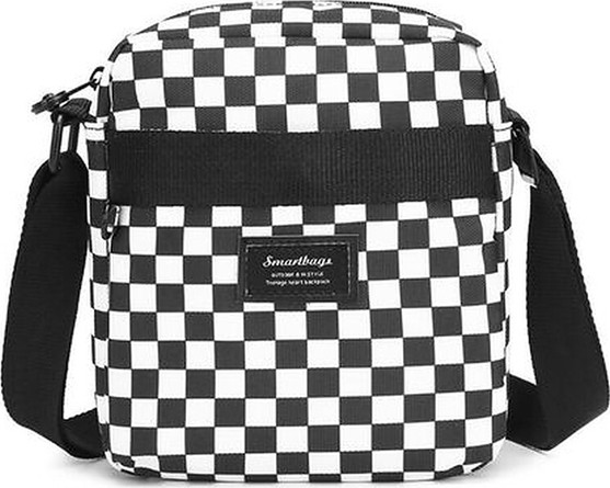 Smart Bags SMBYB3089-5146 Siyah/beyaz Unisex Çapraz Çanta