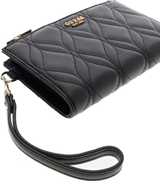 Guess Kadın Cüzdan Kapitone Dikişli Bileklik Askılı görsel 4