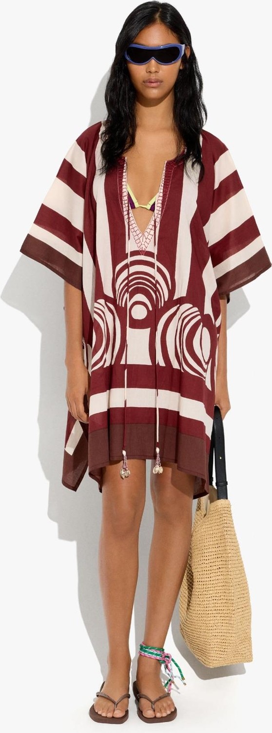 Parfois Kadın %100 Pamuk Çizgili Kaftan