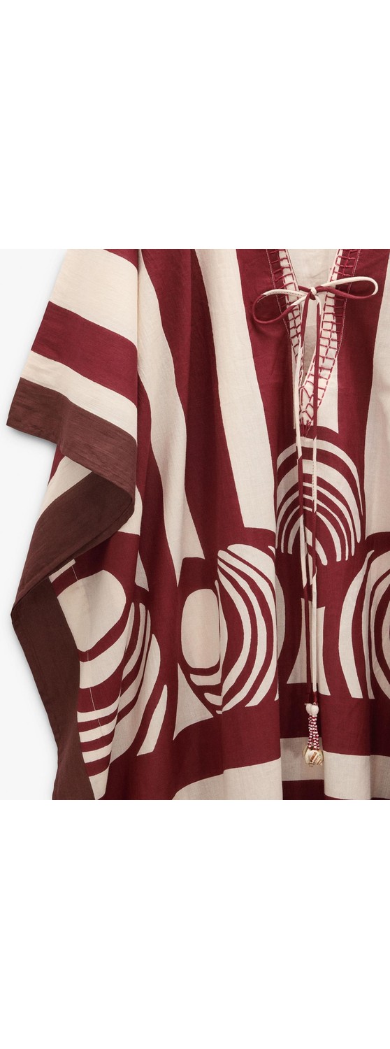 Parfois Kadın %100 Pamuk Çizgili Kaftan görsel 6