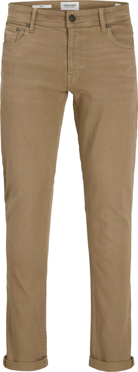 Jack & Jones Normal Bel Slim Fit Kahve Erkek Denim Pantolon 12274994_JPSTGLENN Ethan Icon Pant