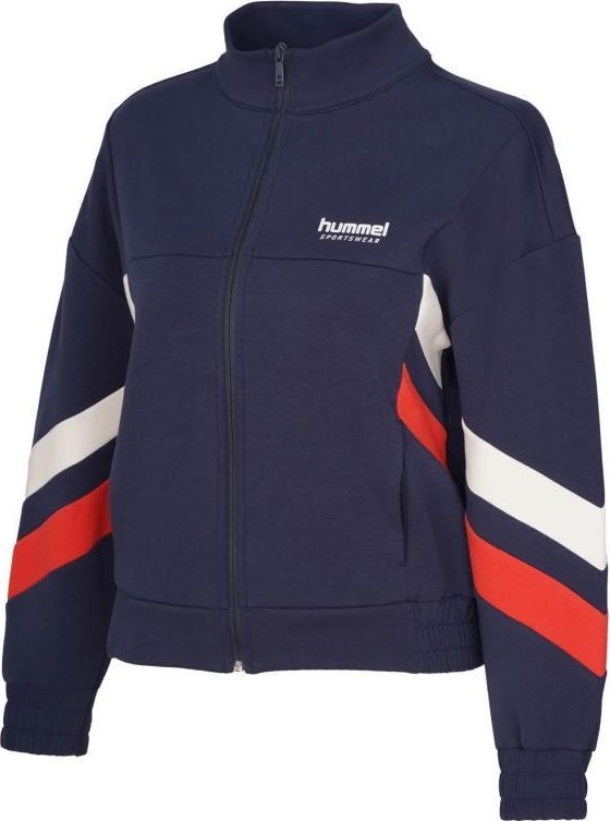 Hummel Sentido 922504-7459 Zip Lacivert Kadın Ceket