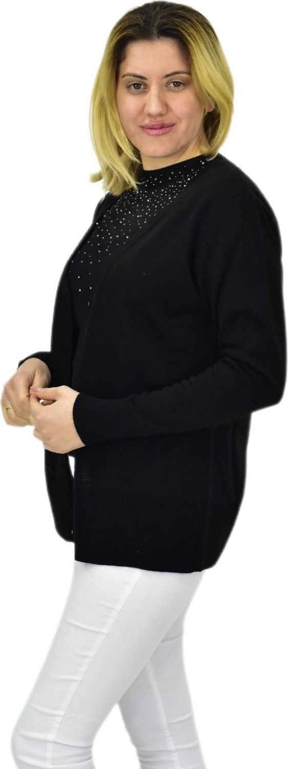 Gülseli Kadın Triko Spor Hırka BGL-ST04087 görsel 3