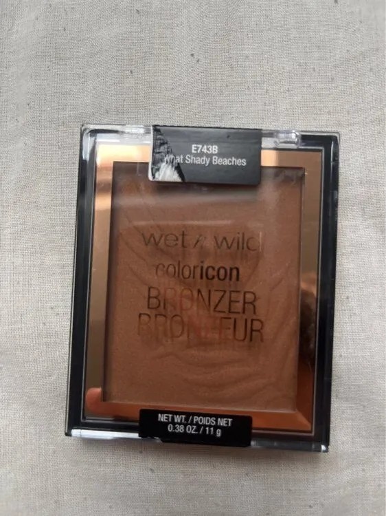 3Ecoswear Wet N Wild Color Icon Bronzer What Shady Beaches E743B