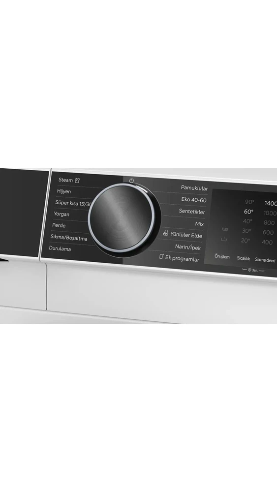 Resim Siemens WG64K2Z0TR Çamaşır Makinesi 11 kg 1400 Devir Beyaz 