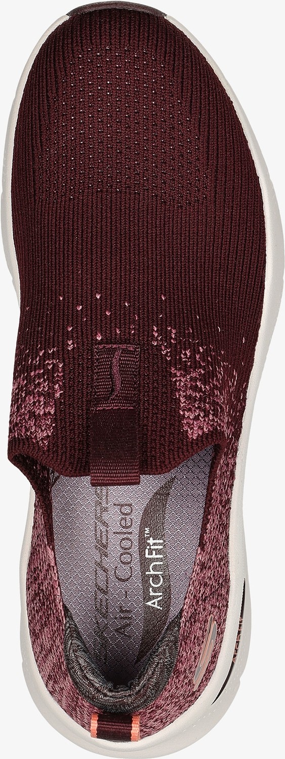 Skechers Arch Fıt D'lux Kadın Ayakkabı 149684-BURG görsel 3
