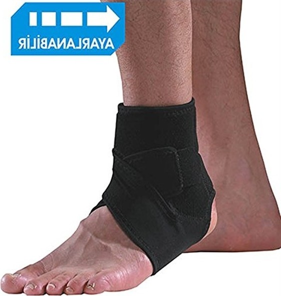 Aesco Ayak Bilekli Unisex Siyah Spor Ayakkabı, Large Boy