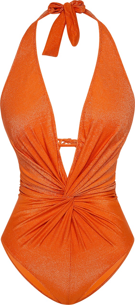 Bonesta Swimwear Radicans Düğümlü Sarı Mayo