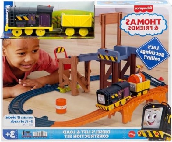 Aesco Thomas ve Arkadaşları Inşaat Seti, Motorlu Oyuncak Tren ile Eğlenceli Oyun görsel 3