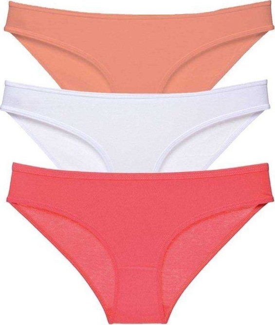 Kuzgun Ticaret 3 Adet Süper Eko Set Likralı Kadın Slip Külot 545
