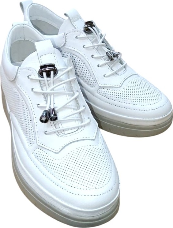 Modessa 121 Kadın Deri Casual Comfort Ayakkabı Taş görsel 4