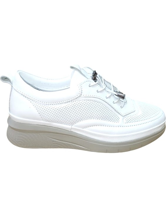 Modessa 121 Kadın Deri Casual Comfort Ayakkabı Taş görsel 5