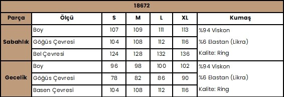 Hobilinka Dantelli Hamile Lohusa Sabahlık Takımı görsel 3