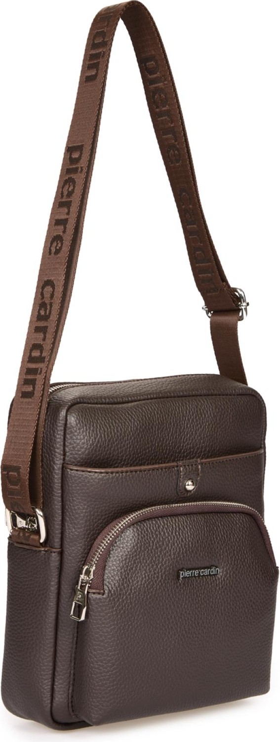 Pierre Cardin Kahverengi Portföy Erkek Çanta Ergonomik Tasarım ve Şık Görünüm ile Günlük Kullanım İçin 04Pc001431-Kh görsel 8