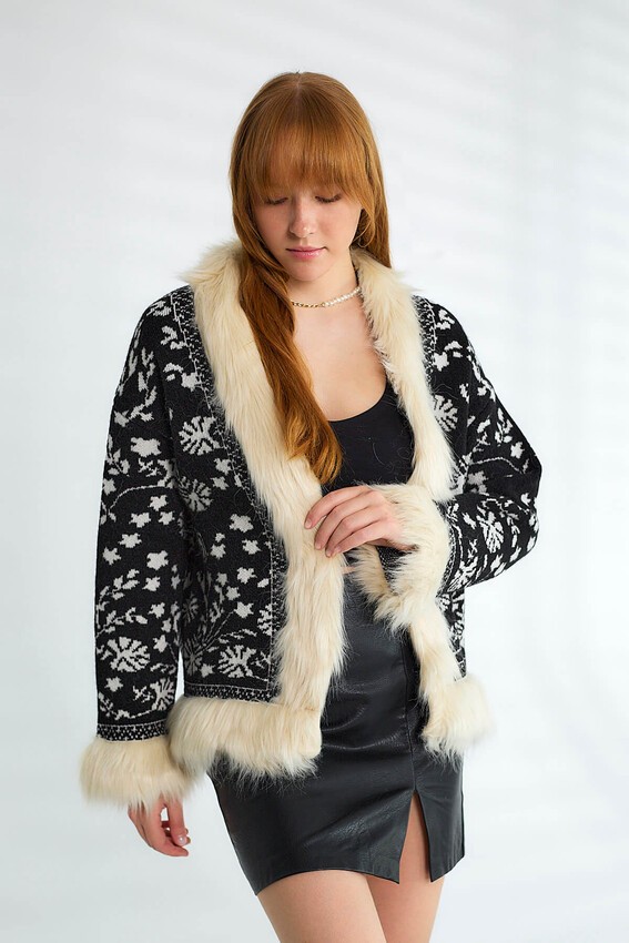 Robin Kapüşonlu Oversize Gömlek görsel 5