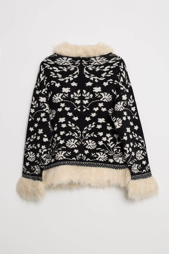 Robin Kapüşonlu Oversize Gömlek görsel 7