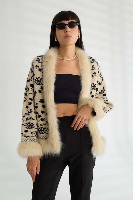 Robin Kapüşonlu Oversize Gömlek görsel 8