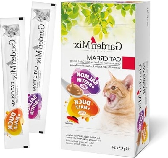 Die Grup Xxl Somon ve Ördek Aromalı Kedi Kreması, 15G x 24 Adet