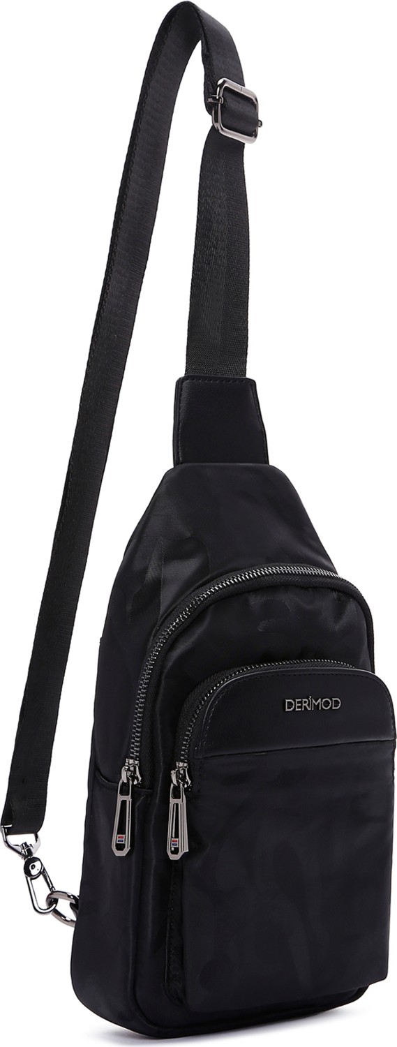 Derimod Erkek Siyah Çapraz Çanta 22WBD32006F görsel 4