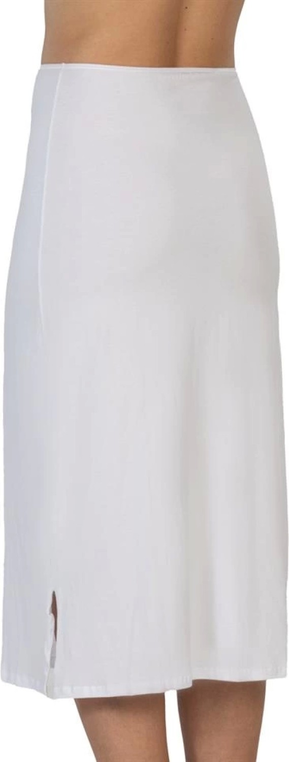 Marsilyan Modlive Beyaz Emay 1439 Modal Cotton Uzun Jupon