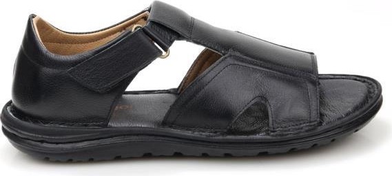 Pisagor PS-5347 Erkek Hakiki Deri Comfort Sandalet Ayakkabı görsel 3