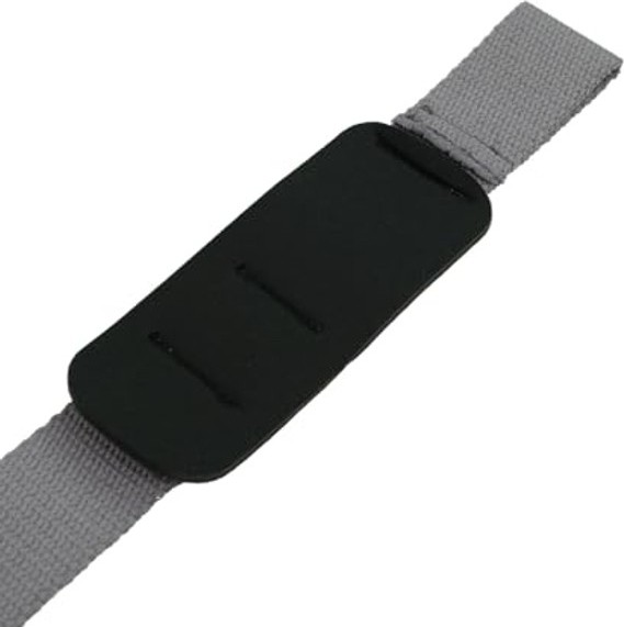 Die Grup Gri Renkli Padded Lifting Straps, Güçlü Destek görsel 3
