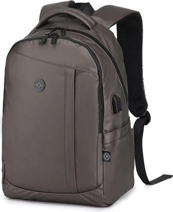 Smart Bags Gumi Kumaş Uniseks Büyük Boy Sırt Çantası 8662 Bakır görsel 2