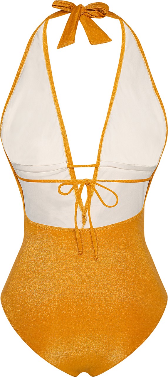 Bonesta Swimwear Radicans Düğümlü Sarı Mayo görsel 4