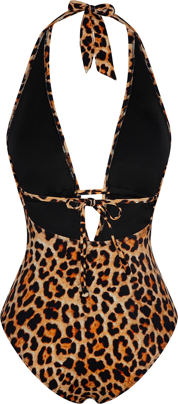 Bonesta Swimwear Arbutus Taş Baskılı V Yaka Mayo görsel 2