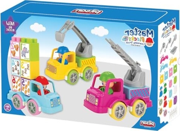 Frefly Store Eğitici Kamyon Seti - Master Bloklarla Eğlenceli Oyun