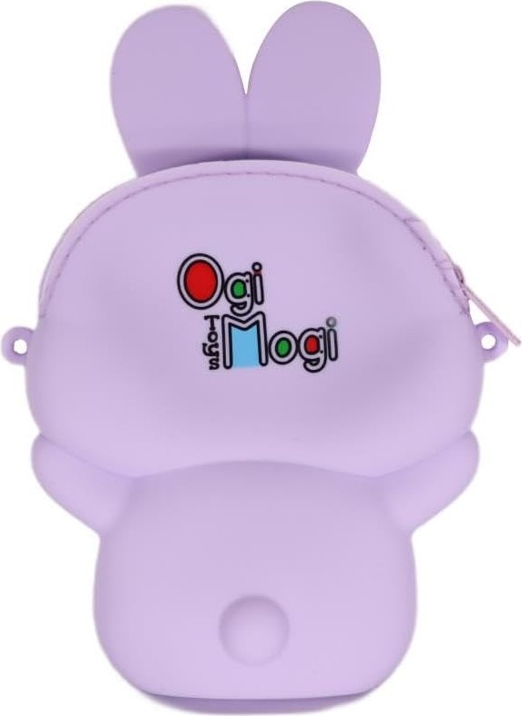 Brf Store Prime Ogi Mogi Toys Silikon Mor Tavşan Omuz Çantası görsel 3
