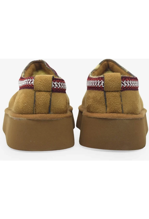 Resim Pierre Cardin Kadın Ugg Günlük Ev Terliği Taba PC-54395 