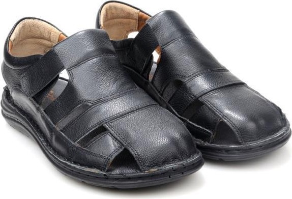 Pisagor PS-33760 Erkek Ortopedik Deri Günlük Sandalet Ayakkabı görsel 6