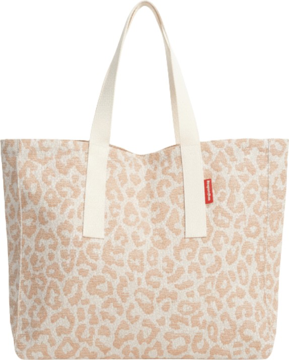 Baghashtag Soft Leopar Baskılı Bez Çanta