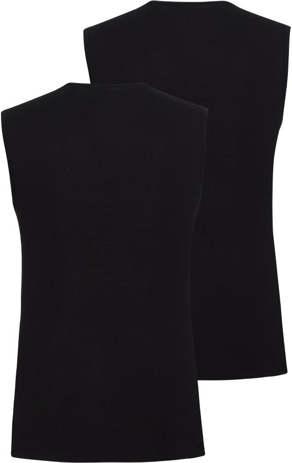 Blackspade Tender Cotton 2'li V Yaka Siyah Atlet C7T7N6O9 görsel 4