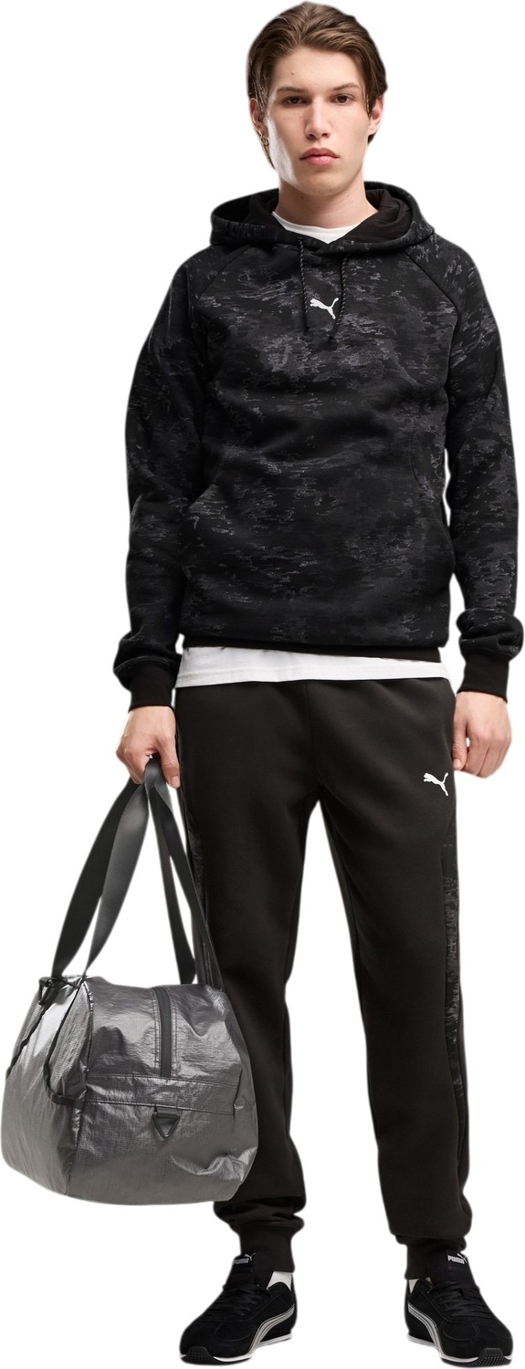 Puma Sport Camo Hoodie Siyah Erkek Sweatshirt görsel 3