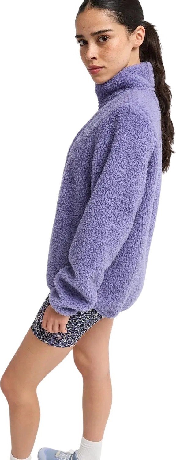 Roxy Waves Of Warmth Zippered Mor Kadın Polar görsel 2